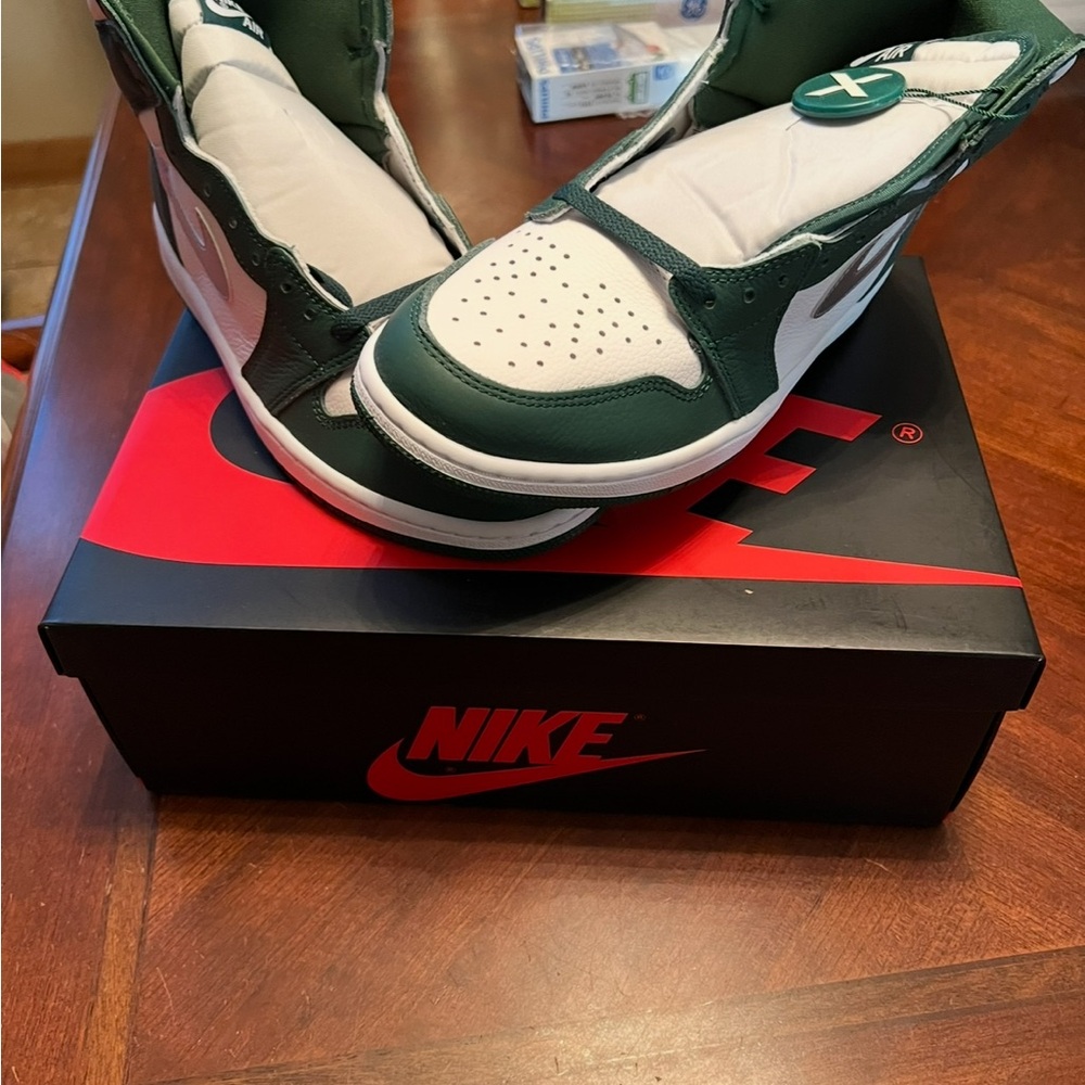 Jordan 1 HI George Green new Sz 10